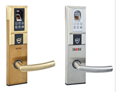 指纹密码锁 电子门锁 智能门锁