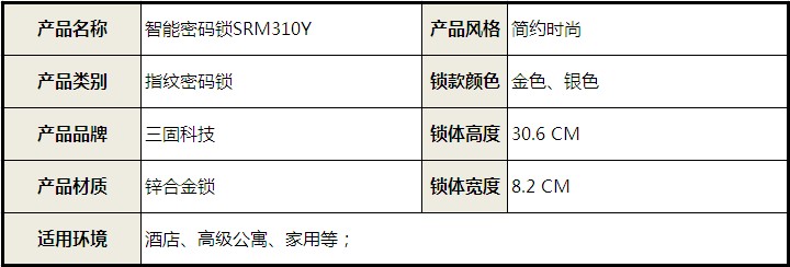 智能门锁 电子门锁 密码锁