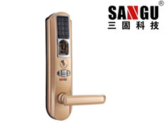 指纹锁 密码锁厂家 三固科技
