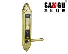 河源智能指纹锁厂家 三固科技