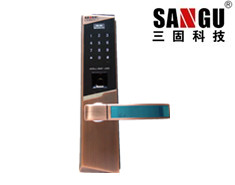 智能门锁 指纹锁厂家 三固科技